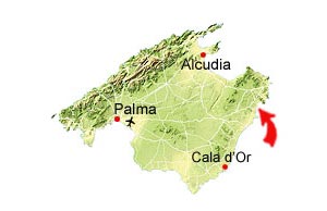 Cala Bona karta