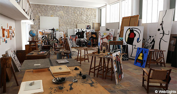 Joan Miro studio