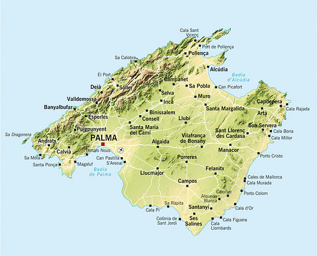 Mallorca karta